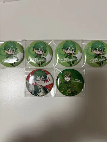 [오레비바] 푸테라 타카하시 캔뱃지 6종 세트 묶음 판매