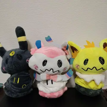 미미큐 니인피아 블래키 썬더 봉제 인형