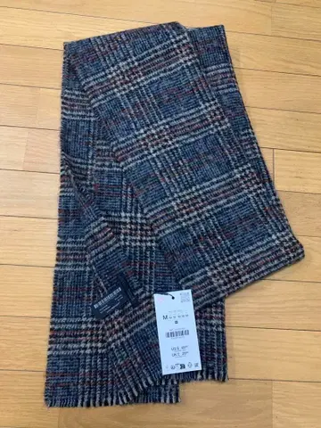 ZARA 체크 무늬 머플러 M
