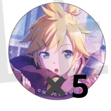 프로세카 글리터 캔뱃지 렌