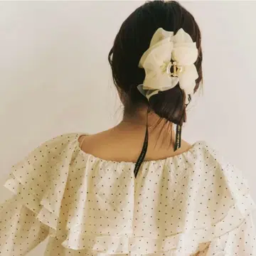 LOWRYSFARM tomone 프로듀스 헤어 클립 2점 set