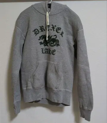 플랫 헤드 후드티 그레이