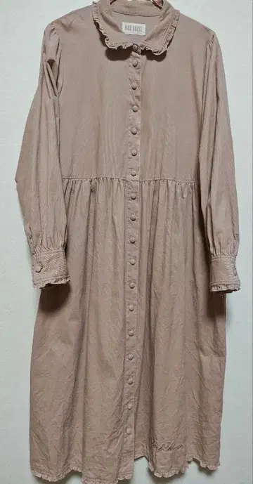 핑크하우스 코듀로이 원피스 핑크 계열 시착만 한 상품