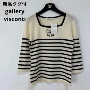 새상품 galleryvisconti 리본 니트