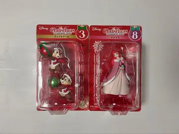 디즈니 1번 복권 크리스마스 오너먼트 2025 칩과 데일 아리엘