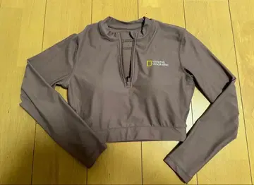 내셔널 지오그래픽 크롭 트레이닝복 XS