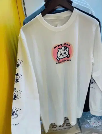 마법사 치이카와 긴팔 T셔츠 M