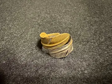 더블 페더 반지