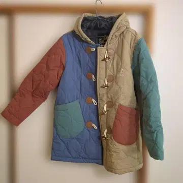 go slow caravan 퀼트 크레이지 패딩 더플 코트