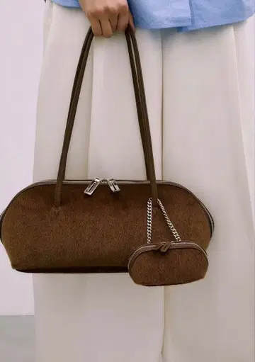 [ 미사용 새상품 ] ADD CULUMN 애드컬럼 백 피그레 브라운