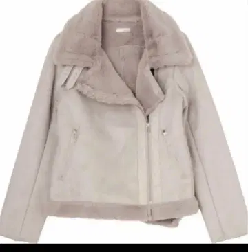 페이크 무스탕 자켓 라이더스