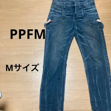 PPFM 다크 블루 스트레이트 데님