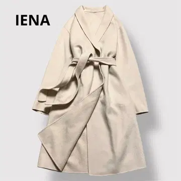 IENA avec MANTECO 더블 페이스 숄카라 코트 리버