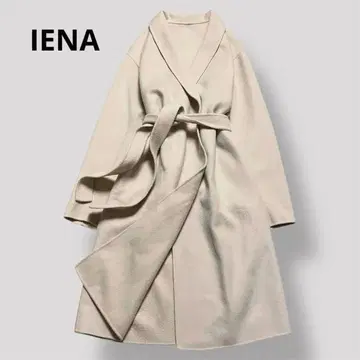 IENA avec MANTECO 더블 페이스 숄카라 코트 리버