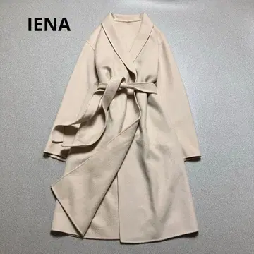 최근 IENA avec MANTECO 더블 페이스 숄카라 코트