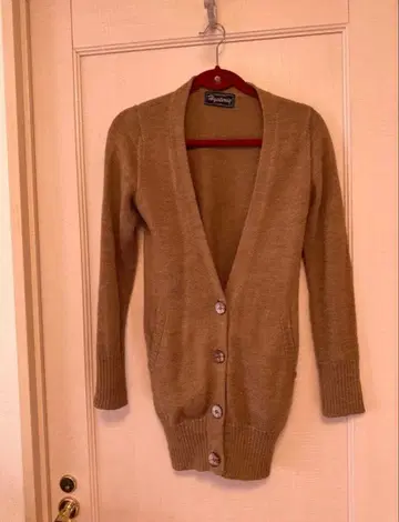 Hysteric 베이지 긴팔 가디건