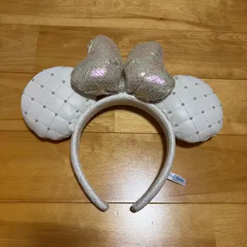 디즈니 하트형 리본 머리띠