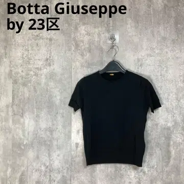 [ Botta giuseppe by23구 ] 울 반팔 니트 풀오버 32