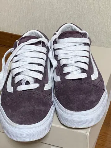 VANS 스니커즈 팥색 23cm