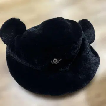디즈니 미키 귀 달린 블랙 모자