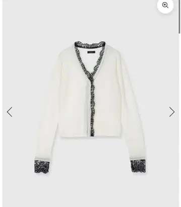 아뉴앙스 아이래쉬 레이스 트리밍 니트 구하기 어려움