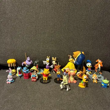 디즈니 캐릭터 피규어 세트