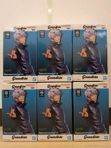 2주술회전 고죠 사토루 glandista 피규어 6체 세트