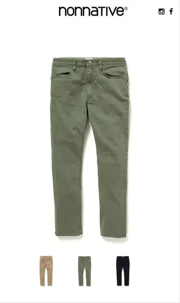 nonnative DWELLER 5P JEANS DROPPED FIT 0
