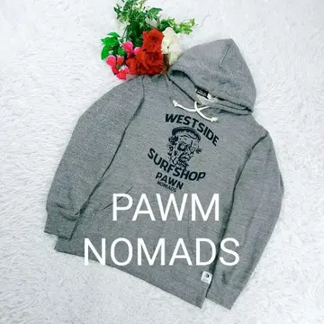 [ 초레어 ] PAWN NOMADS 프랑켄 후드티 그레이 서프샵