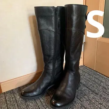 롱 부츠 블랙 S 사이즈