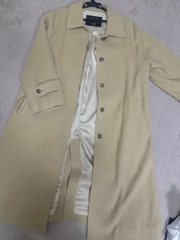 슬로브 이에나 SLOBE IENA 베이지 롱 코트