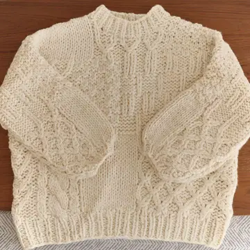 EAPHI 핸드 디자인 오버 니트