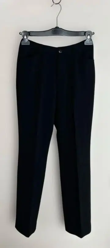 비스리 여성용 속기모 팬츠 스트레이트 34 사이즈 블랙