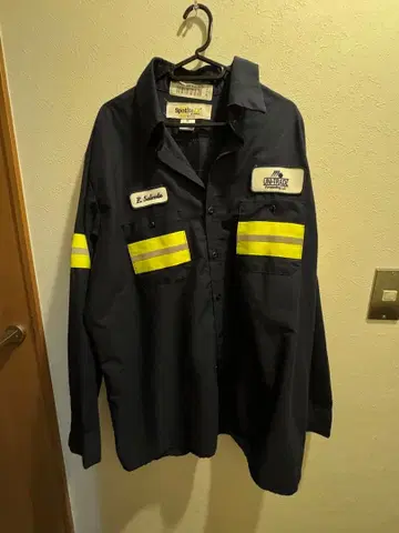 Spotlite LX 워크 셔츠 XL 네이비