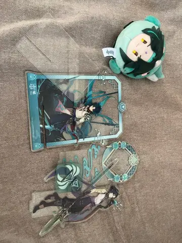 원신 소 봉제 인형 키링 아크릴 스탠드