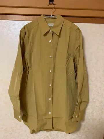 니콜파리 베이지 긴팔 셔츠 9호