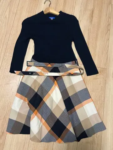 BLUE LABEL CRESTBRIDGE 니트 원피스 38