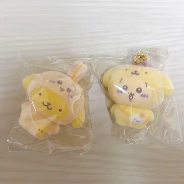 시크릿 플로키 마스코트 참 (토끼, 폼폼푸딩)