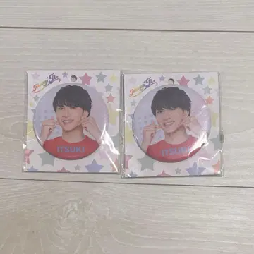 야마나카 카즈키 캔 배지 2개 세트