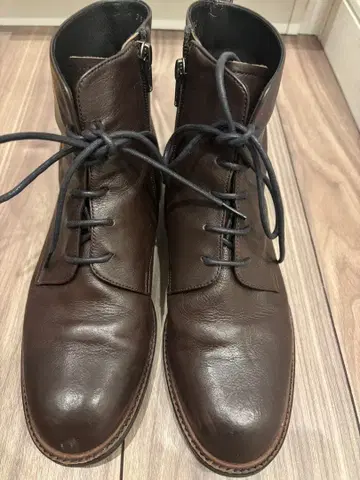 가격 인하 Margaret Howell 가죽 부츠 23cm