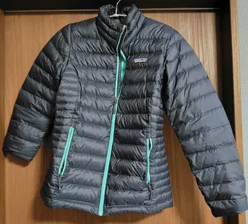 patagonia 다운 자켓 다크 블루/터콰이즈