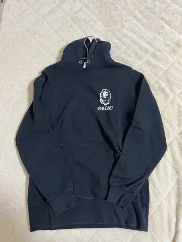 United Athle 블랙 후드티 L 사이즈