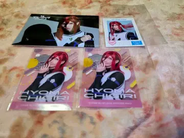 블루 스테이 랜덤 브로마이드 란브로 클리어 카드 증명사진풍 씰 효마