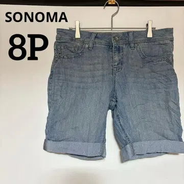 새상품급 SONOMA [8P] 롤업 숏팬츠 작은 키 코디 여름