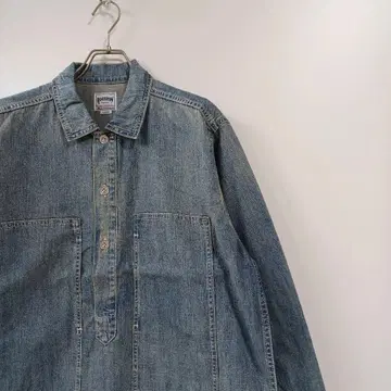 HOUSTON 휴스턴 데님 풀오버 셔츠 USA 코튼