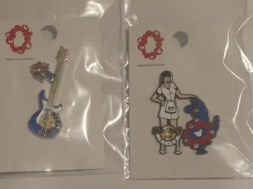 하드 록 카페 콜라보 미야쿠미야쿠 핀 배지 세트