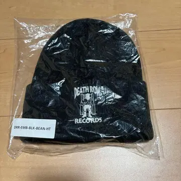 DEATH ROW RECORDS 데스로우 비니 니트 모자 블랙