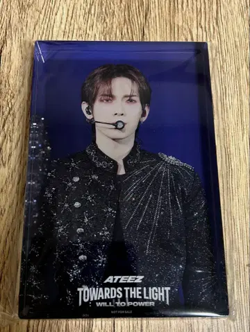 여상 ATEEZ 2024 WORLDTOUR DVD 특전 아크릴 블록