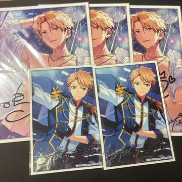 앙스타 나루카미 아라시 사인 스티커 세트