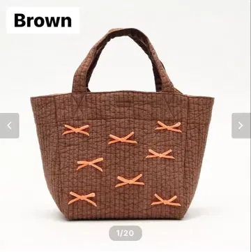 gypsohila 지프소필리아 s 토트백 브라운